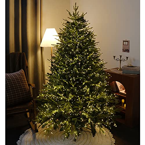 Albero di Natale con luci incorporate, Albero di Natale Artificiale, Albero di Natale Realistico, Albero di Natale Verde (Size : 300cm 10ft)