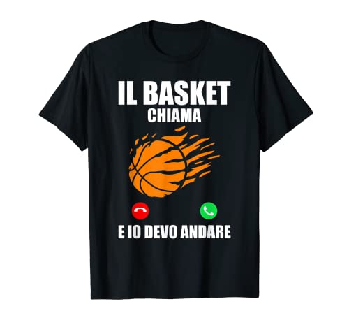 Allenatore Di Basket Il Basket Chiama Maglietta