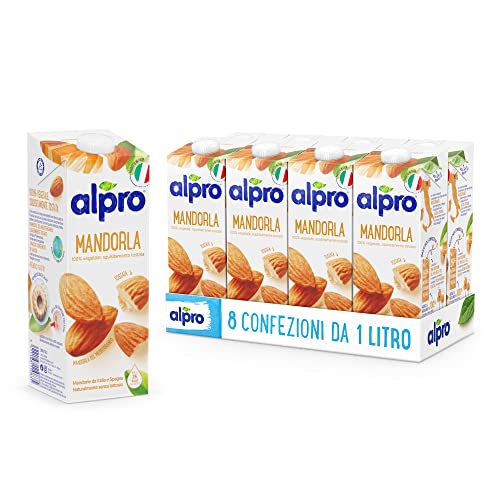 ALPRO CLASSICO, Bevanda alla MANDORLA, 100% vegetale con vitamine B...
