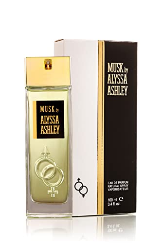 Alyssa Ashley - Musk Eau de Parfume, Profumo Donna e Uomo al Muschio - 100ml
