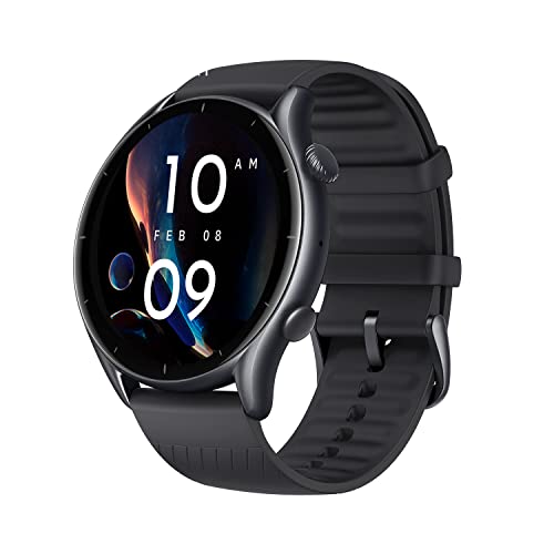 Amazfit GTR 3 Smartwatch Orologio Intelligente Alexa Integrato, AMOLED da 1.39”, 150 Modalità di Allenamento con GPS , 5 ATM Impermeabile, Monitor del Sonno, Durata Batteria di 21 Giorni, SpO2