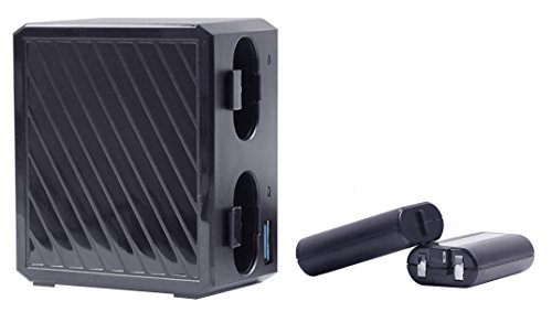 Amazon Basics - Caricabatterie per controller (progettato per Xbox One originale), nero