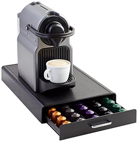 Amazon Basics - Cassetto per capsule per Nespresso, capacità: 50 c...