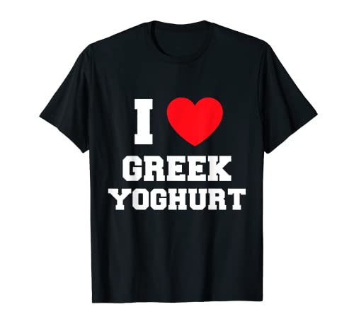 Amo lo yogurt greco Maglietta