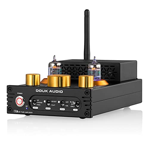 Amplificatore per tubi HiFi Bluetooth 5.0 GE5654 Valve Tube Audio Amplifier MM Phono Amp per giradischi 320W APTX-LL