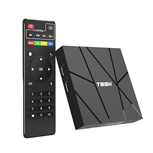 Android tv box,T95H Android 10.0 Allwinner H616 Quadcore 1GB RAM 8GB ROM Mali-G31 MP2 GPU Support 6K 3D 1080P 2.4 WIFI 10 100M Ethernet DLNA HDMI 2.0 H.265 Smart TV BOX