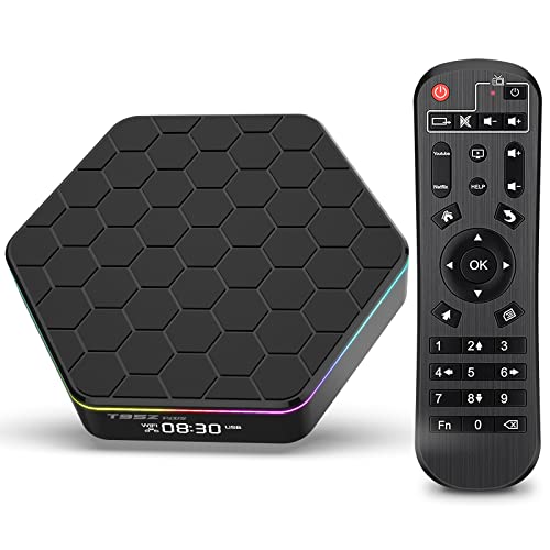 Android TV Box,T95Z Plus Android 12.0 Allwinner H618 Quadcore 4GB RAM 32GB ROM Mali-G31 MP2 GPU Support 6K 3D 1080P 2.4 5.0GHz WIFI6 BT5.0 10 100M Ethernet DLNA HDR10 HDMI 2.0 H.265 Smart TV Box