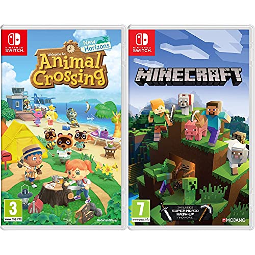 Animal Crossing: New Horizons & Minecraft - Nintendo Switch