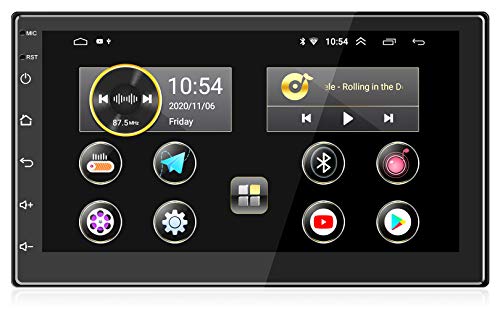 ANKEWAY Nuovo 7 Pollici [2G+32G] Android 10,1 Autoradio 2 DIN con W...