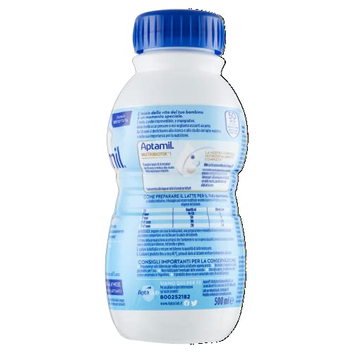 Aptamil 1 Latte Liquido per Lattanti - 12 Confezioni x 500 ml...