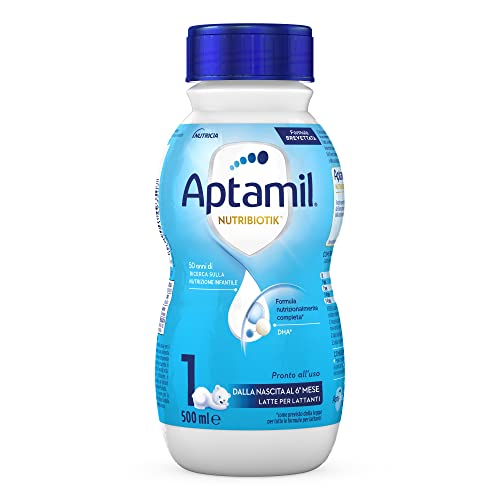 Aptamil 1 Latte Liquido per Lattanti - 12 Confezioni x 500 ml...