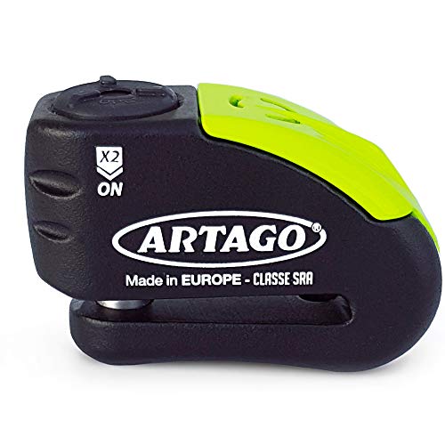 Artago 30X14 Lucchetto Antifurto Moto Bloccadisco Sonoro Allarme Do...