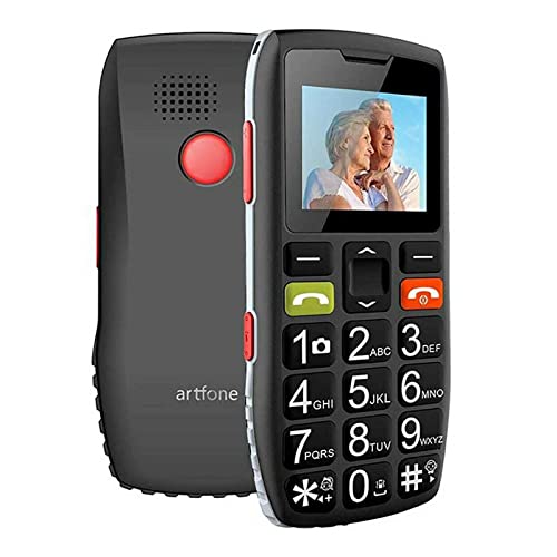 Artfone C1 Telefono Cellulare per Anziani con Tasti Grandi | Funzio...