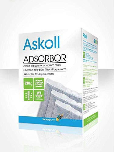 Askoll 922975 Adsorbor Carbone Attivo per Filtro Pratiko...