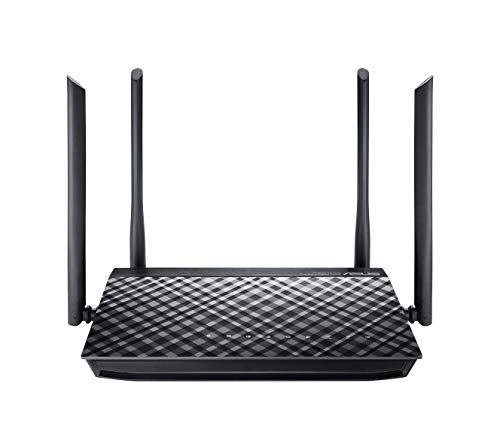 Asus RT-AC1200GPLUS Router Wireless Gigabit Dual Band AC1200, MIMO,...