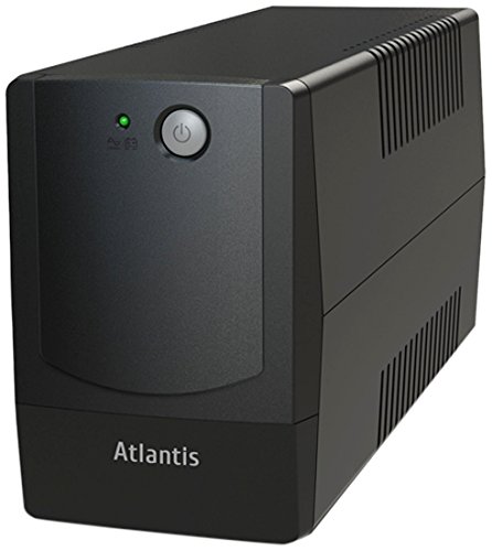 Atlantis OnePower PX1100, UPS Line Interactive 1100VA 550W, AVR (3 stadi), Onda PseudoSinusoidale, 4 prese IEC, 1 Batteria 12V 9Ah