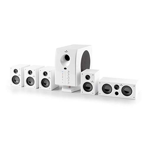 Auna Areal 525 - Surround Sound System 5.1, Home Theater 5.1, Siste...