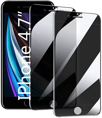 AVANA Pellicola protettiva per iPhone SE 2022   iPhone SE 2020   iPhone 8 7 [2 pezzi] pellicola protettiva anti-spy, durezza 9H