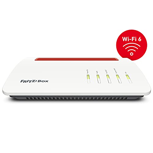AVM FRITZ!Box 7590 AX Edition International Modem Router Wi-Fi 6 Du...