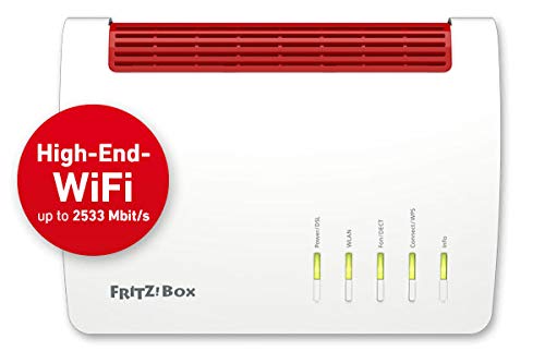 Avm Fritz!Box 7590 International Modem Router, Wireless Veloce Ac+N...