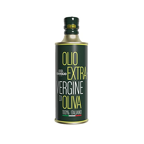 BENVOLIO 1938 Olio EXTRAVERGINE di OLIVA ITALIANO - 500ml - Olio EVO SPREMUTO A FREDDO da Olive 100% Italiane Fruttato Medio Olive Oil Extra Virgin