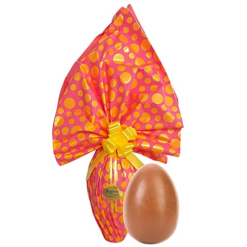 Beppiani Uova di Pasqua cioccolato al Latte (1kg) - Uovo di cioccolato artigianale