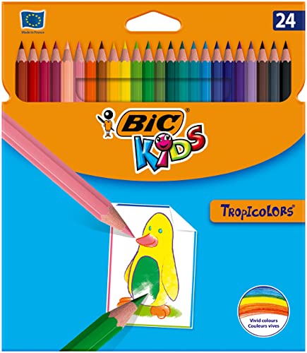 Bic Kids Matite Colorate, Colori Per Bambini A Casa E A Scuola, Mul...
