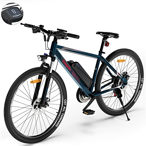 Bicicletta elettrica adulti Eleglide M1, mountain bike elettrica 27,5 , Batteria 7,5 Ah,Trazione Anteriore e Posteriore Shimano - 21 Velocità
