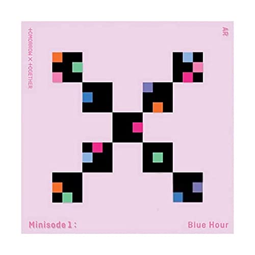 Big Hit Entertainment Txt Minisode1 : Blue Hour Album [AR Version] CD+Photobook+Paper Sticker+Lyric Paper+Behind Book+Photocard+Postcard+(Extra Txt 4 Photocards+Txt Mirror)