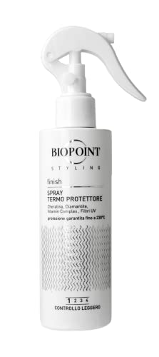 Biopoint Styling - Spray Termoprotettore Capelli, Protezione fino a...