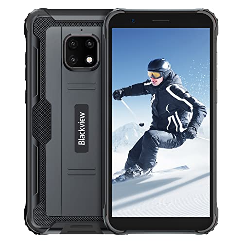 Blackview BV4900 Pro Rugged Smartphone, IP68 Impermeabile, Dual SIM 4G Android 10.0 Cellulare Militare HD+ da 5,7 Pollici, 4GB RAM+64GB ROM 128 GB Expandable, 5580mAh, NFC,GPS