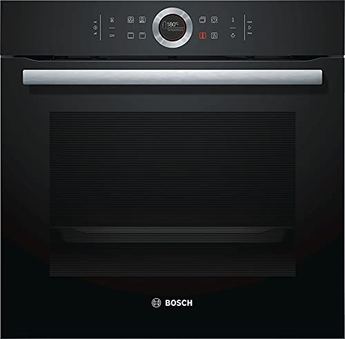 Bosch Elettrodomestici HBG633NB1 Serie 8, Forno da incasso, 60 x 60 cm, nero Classe A+