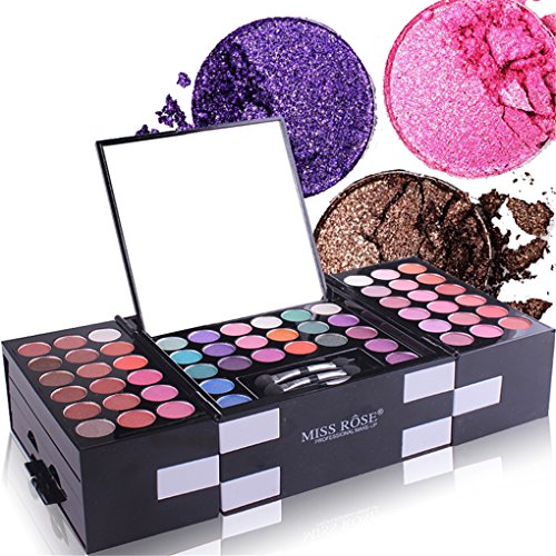BrilliantDay set palette 148 colori per makeup cosmetici professionali, include ombretti fard cipria fondotinta Polvere sopracciglio