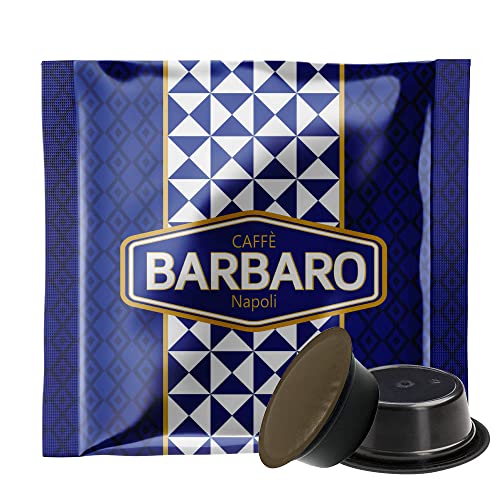 CAFFE  BARBARO Napoli, 100 capsule caffè Compatibili a Modo Mio, M...
