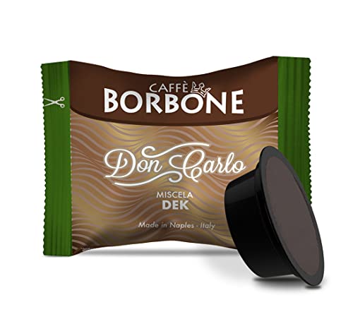 Caffè Borbone Don Carlo, Miscela Decaffeinata - 100 Capsule, Compa...