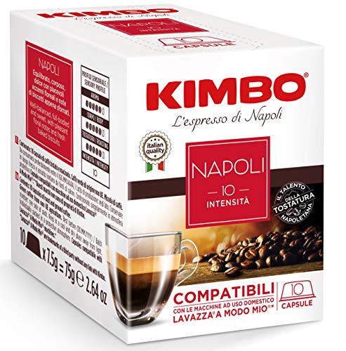 Caffè KIMBO Capsule compatibili con Lavazza  a Modo Mio  (NAPOLI, 160)