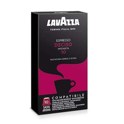 Caffè Lavazza Deciso 200 Capsule Originali per Macchine Nespresso - CAFFE  DIEM