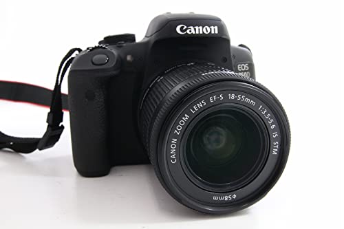 Canon EOS 750D - Fotocamera Reflex Digitale + Obiettivo EF-S 18-55 mm IS STM - Nero