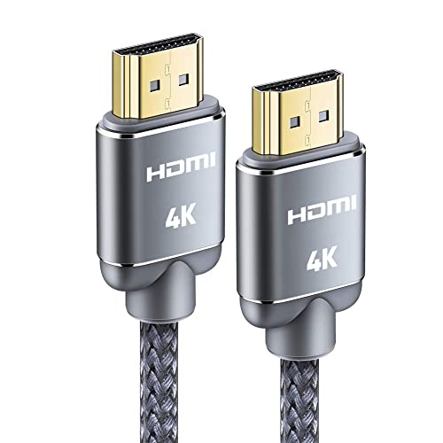 Cavo HDMI 4K 2m, Snowkids Cavi HDMI con Ethernet, Supporta 4K 60Hz HDR 2.0 1.4a, Video 2160p, 1080p, 3D, compatibile PS3, PS4, TV, Computer e Monitor