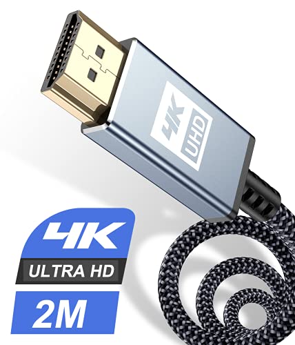 Cavo HDMI 4K, Sweguard Cavi HDMI 2.0 a b ad alta Velocità con Ethernet, Supporta 4K 60Hz HDR 2.0 1.4a, Video UHD 2160p, Ultra HD 1080p, 3D, compatibile PS3, PS4, TV, Computer e Monitor