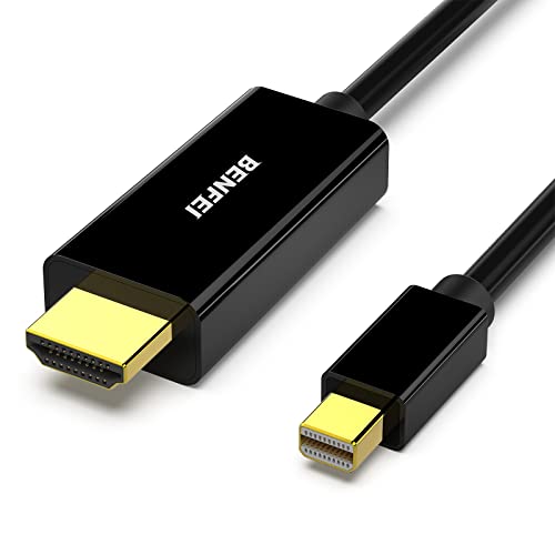 Cavo Mini DisplayPort a HDMI 1,8 m, cavo da Mini DP a HDMI BENFEI (compatibile con Thunderbolt) con MacBook Air   Pro, Surface Pro   Dock, monitor, proiettore