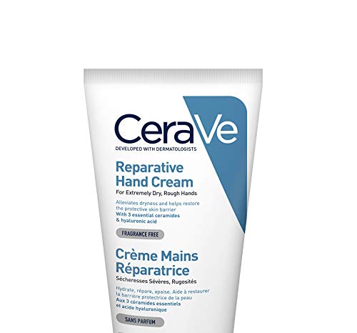 CeraVe Crema per le mani riparativa con glicerina e 3 ceramidi essenziali - 50 ml