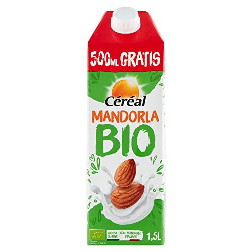 Céréal Bevanda Mandorla Bio, Latte di Mandorla senza Lattosio e s...