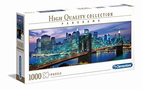 Clementoni- New York Brooklyn Bridge Puzzle, 100 Pezzi, Multicolore...