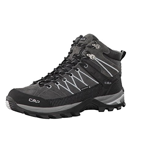 CMP Uomo Rigel Mid Trekking Shoe Wp Scarpe da Trekking, Grigio, 44 ...