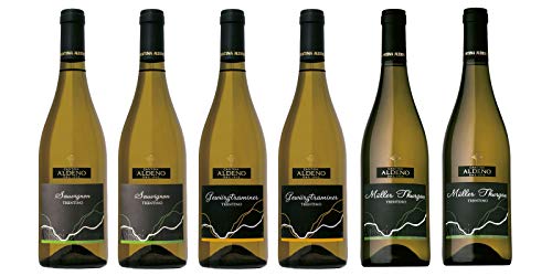 Confezione 6 bottiglie | 3 tipologie di Vino Bianco Trentino DOC: G...
