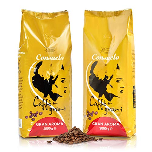 Consuelo Gran Aroma, Caffè in grani, 2 x 1kg...