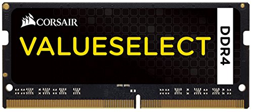 Corsair Value Select SODIMM 4GB (1x4GB) DDR4 2133MHz C15 Memoria per Laptop Notebook , Nero