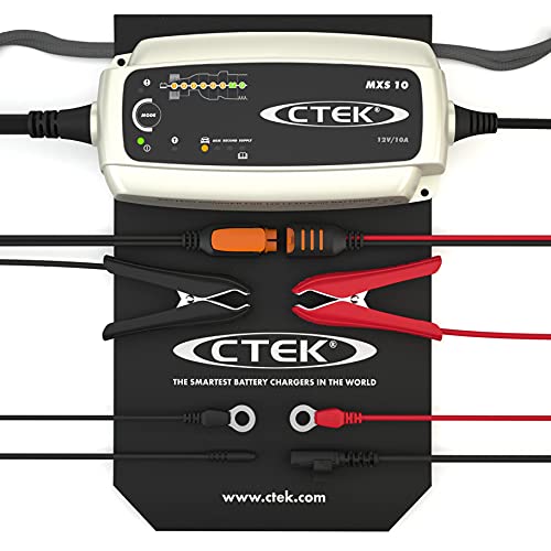 CTEK MXS 10 Caricabatterie 12V 10A Per Batterie Di Veicoli Più Gra...