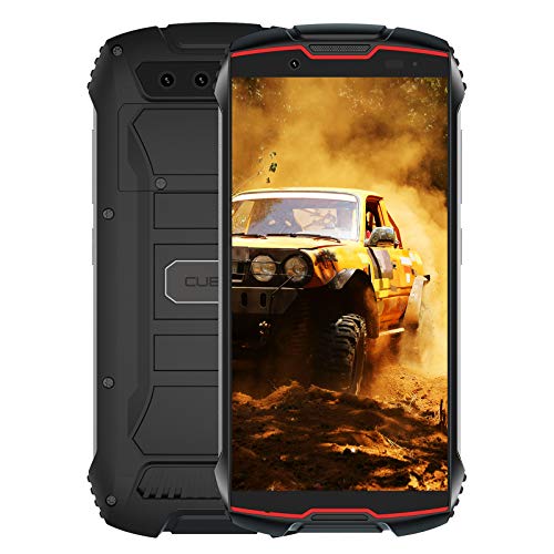 CUBOT KingKong Mini 2 Rugged Smartphone 4 Pollici QHD+ 3GB RAM   32GB ROM 3000mAh Batteria 13.0 MP Android 10 Supporto GPS Face ID Dual SIM Outdoor Cellulare Rosso